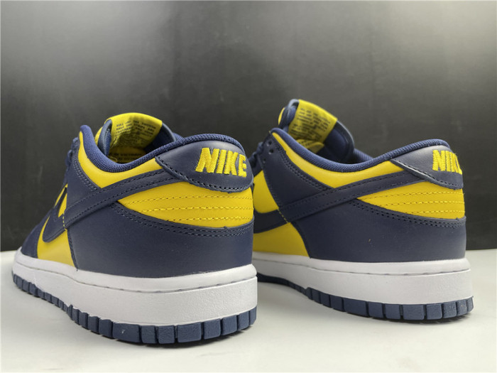 nike dunk low “michigan” dd1391-700