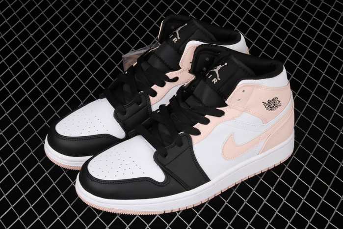 air jordan 1 mid crimson tint toe 554724-133