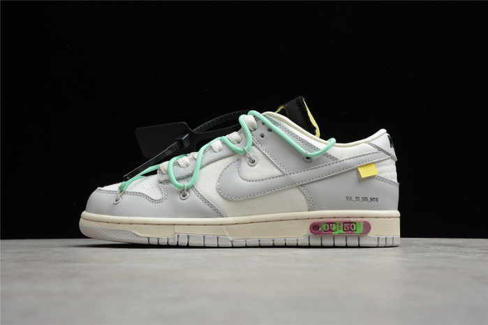 off white nike dunk low 04 of 50 ow dm1602-114