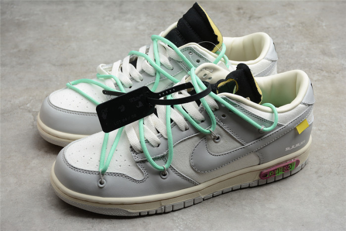 off white nike dunk low 04 of 50 ow dm1602-114