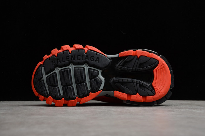 bl tess s. gomma trek low sneakers orange grey 11616