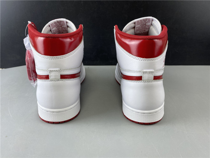 air jordan 1 retro high og "metallic red" - 555088 103