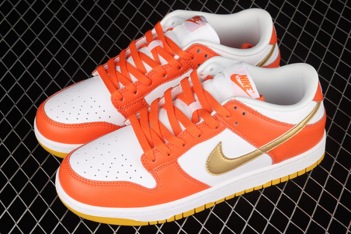 nike dunk low golden orange dq4690-800