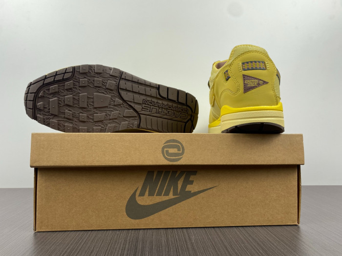 travis scott x nike air max 1 wheat do9392-700