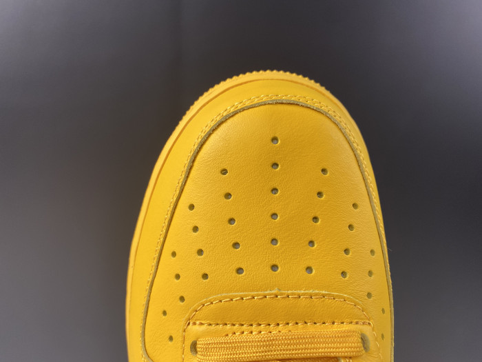 off-white x nike air force 1 low “university gold” dd1876-700