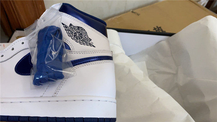 jordan 1 retro high og "metallic navy" 555088-106