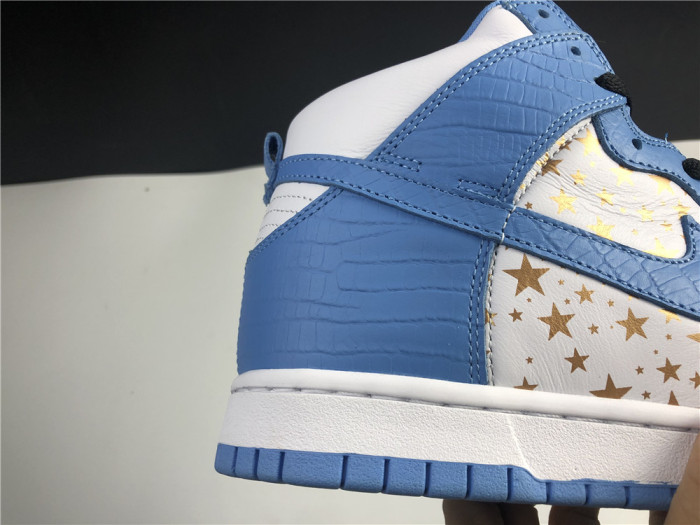 nike dunk high pro sb blue stars 307385-141