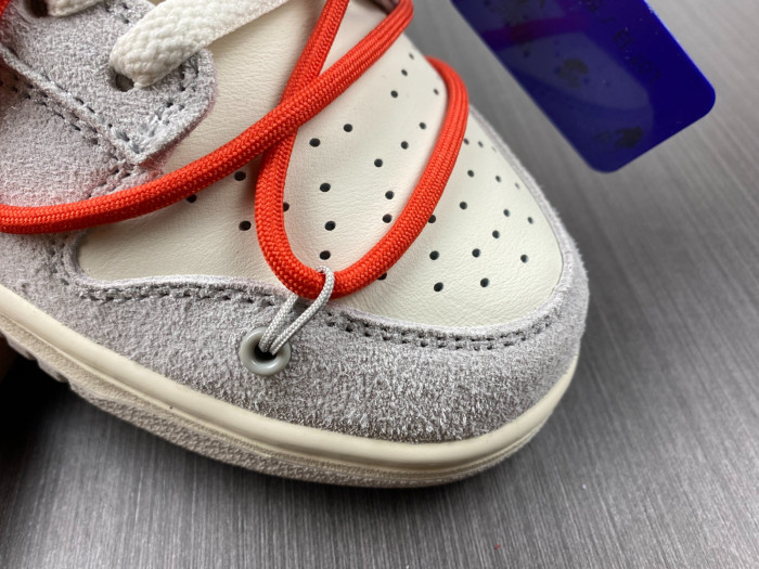 nike dunk low off-white lot 13 of 50 dj0950-110