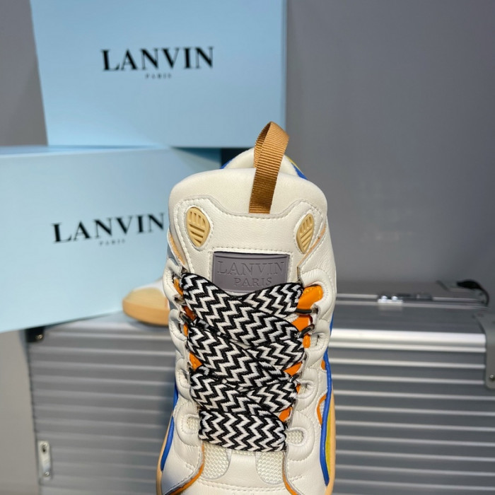 lanvin curb sneaker