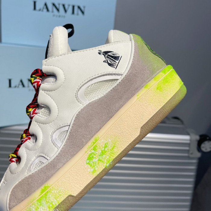 lanvin curb sneaker