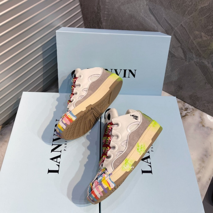 lanvin curb sneaker