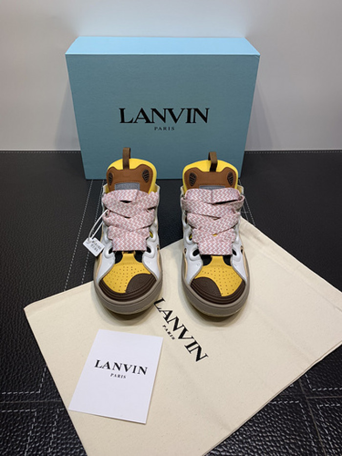 lanvin curb sneaker