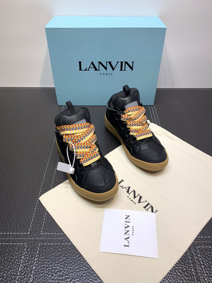 lanvin curb sneaker