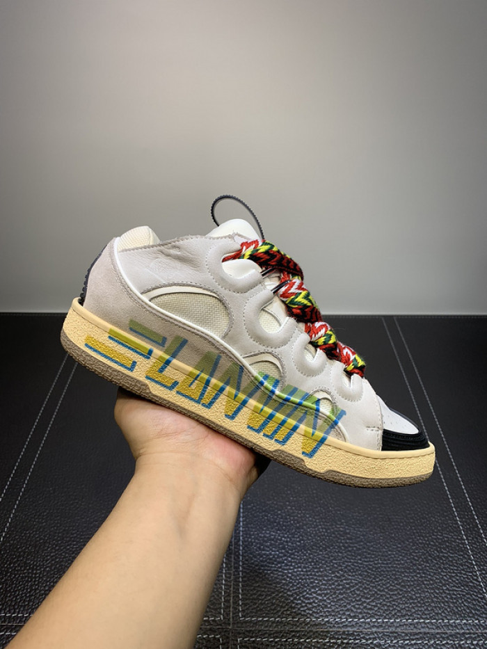 lanvin curb sneaker