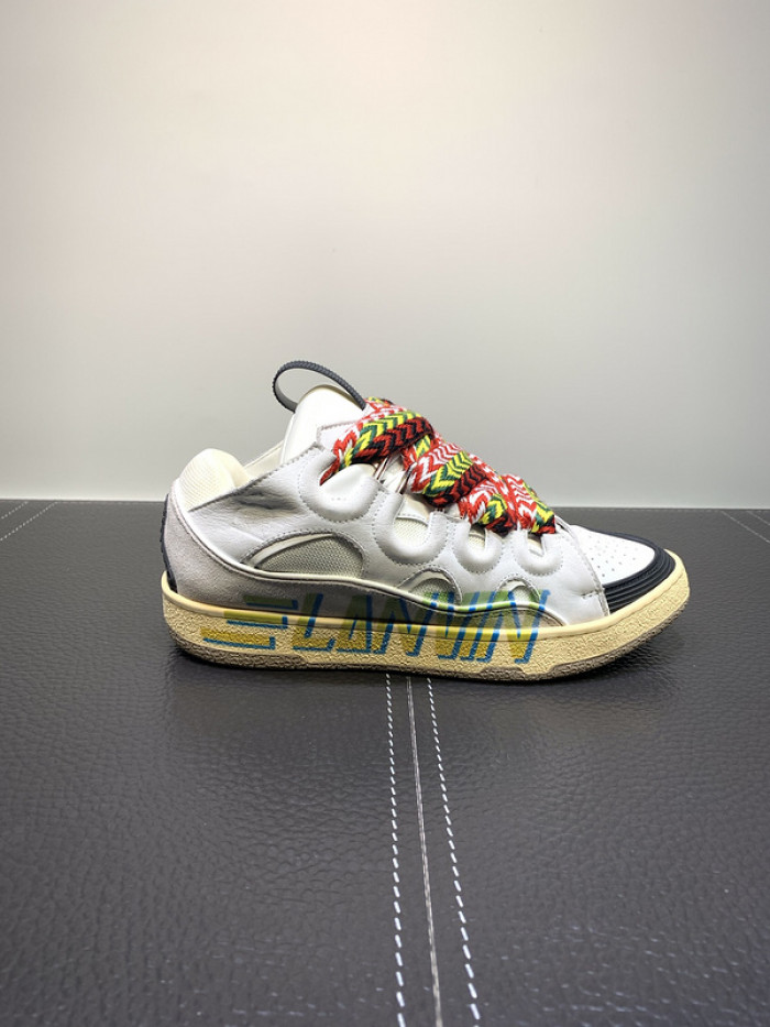 lanvin curb sneaker