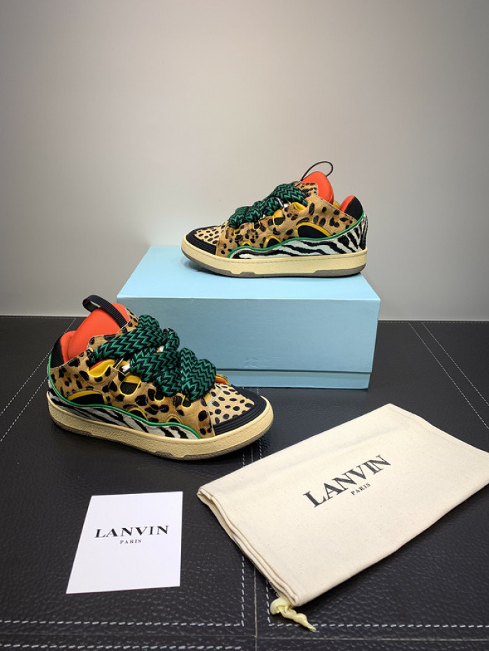 lanvin curb sneaker