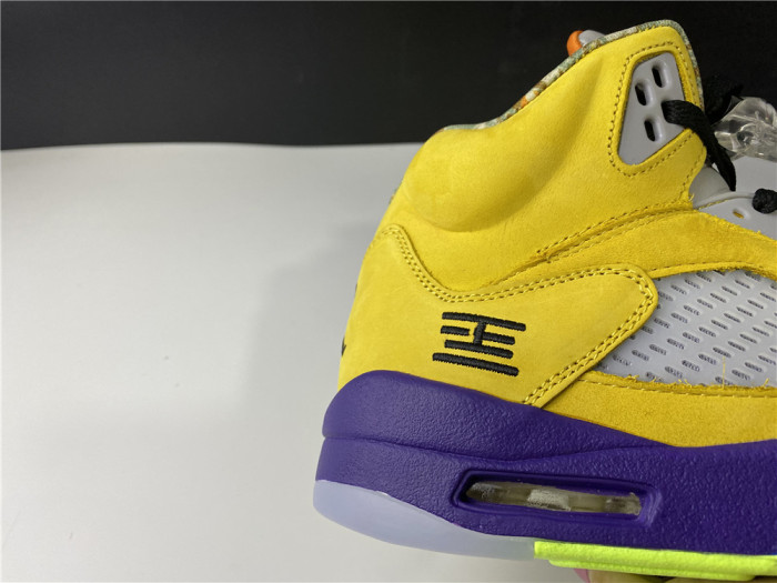 air jordan 5 solar orange what the cz5725-700