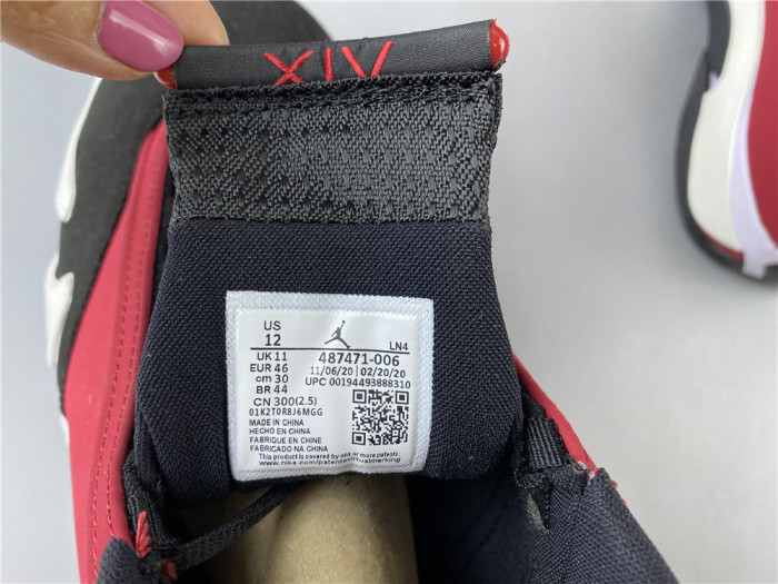 air jordan 14 retro gym red toro - 487471-006