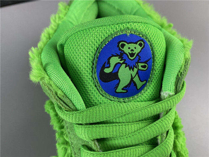 nike sb dunk low grateful dead bears green - cj5378-300