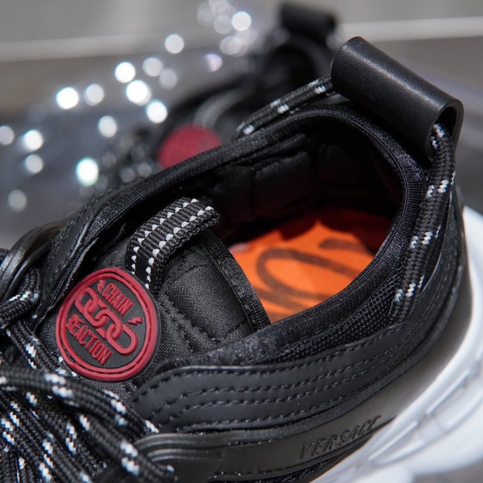 vse chain reaction black sneaker