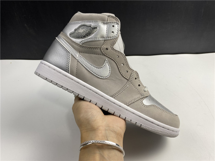 air jordan 1 japan neutral grey metallic silver dc1788-029 (with special box)