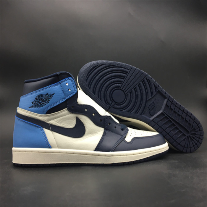 air jordan 1 retro high obsidian unc 555088-140
