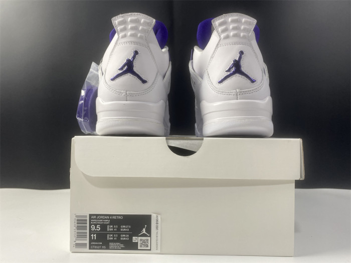 jordan 4 retro metallic purple ct8527-115