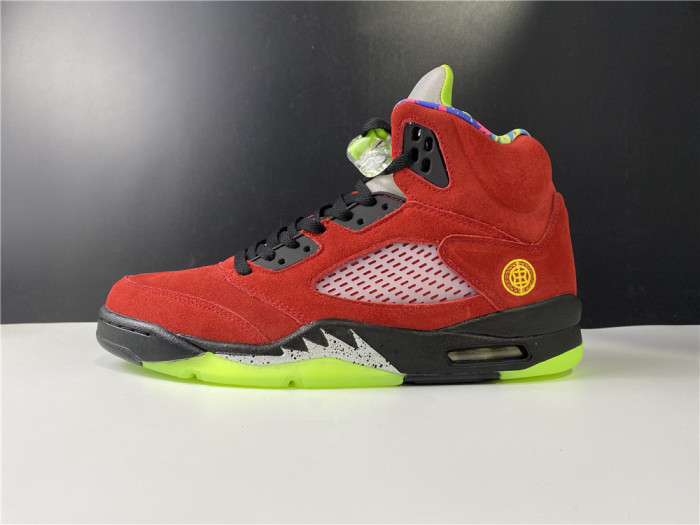 air jordan 5 solar orange what the cz5725-700