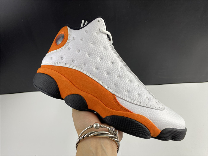 air jordan retro 13 starfish white black 414571-108