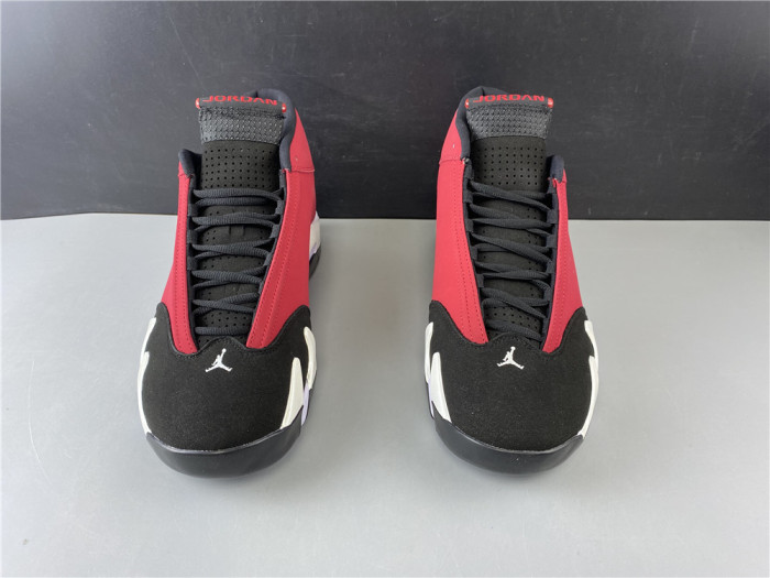 air jordan 14 retro gym red toro - 487471-006