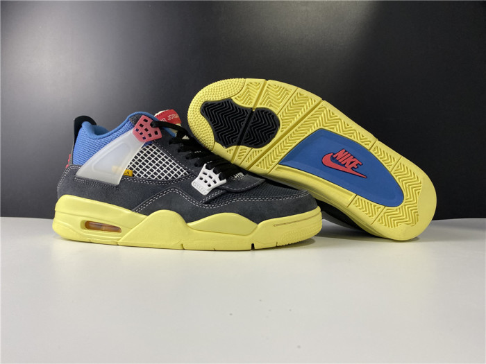 air jordan 4 retro union off noir dc9533-001