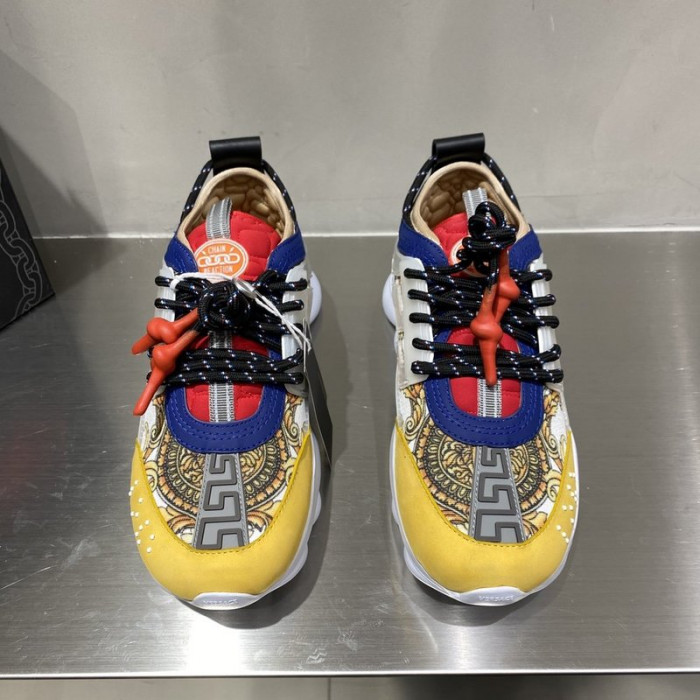 vse chain reaction yellow sneaker