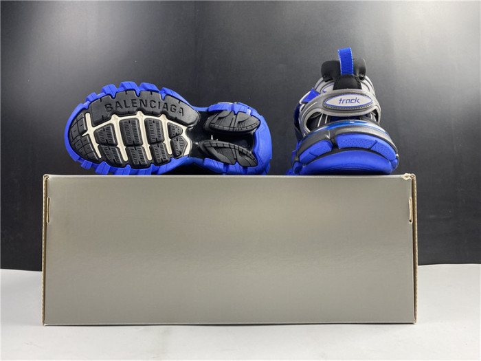 bl tess s. gomma trek low sneakers blue black 120501