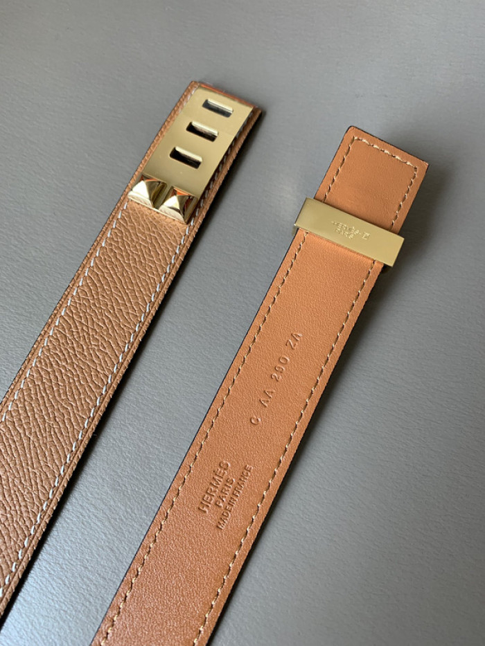 H**mes belt-2.4cm