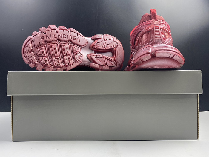 bl track trainers sneaker red 12813