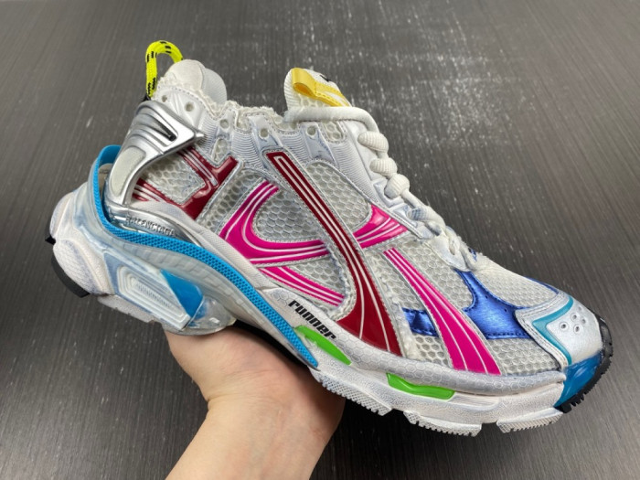 Ba*len*cia*ga runner white multicolor 772774w3rbw9645