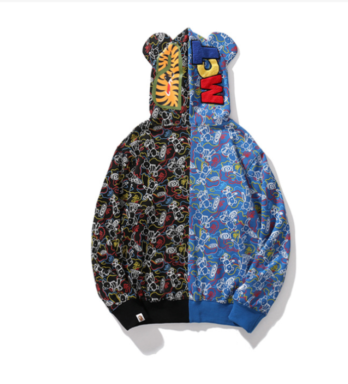 bp436 bape hoodie with ears 102