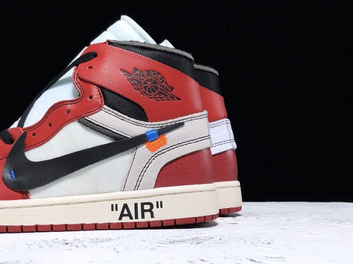 off-white air jordan 1 retro chicago the ten - aa3834-101