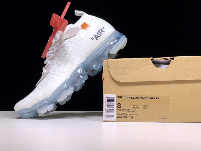 off-white nike air vapormax 2018 white - aa3831-100