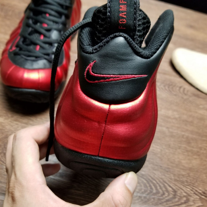 nike air foamposite pro "universty red" mens 624041-604