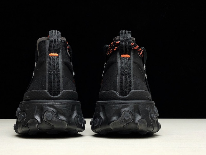 nike react runner mid wr ispa black at3143-001
