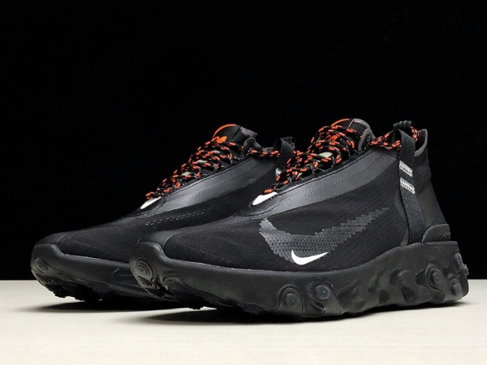 nike react runner mid wr ispa black at3143-001