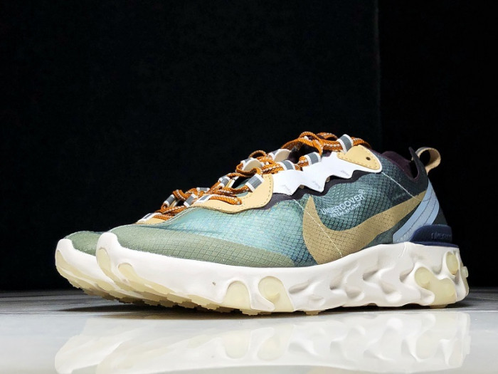nike react element 87 undercover green mist bq2718-300