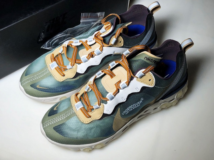 nike react element 87 undercover green mist bq2718-300