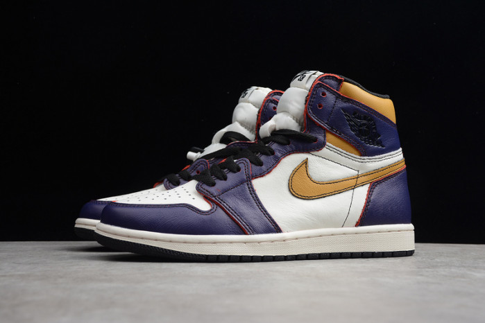 nike sb air jordan 1 lakers chicago cd6578-507