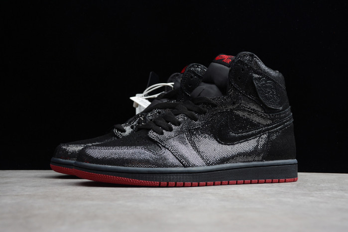 air jordan 1 retro high og black/gym red dc7071-001