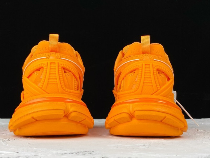 bl track trainers sneaker orange h903p074