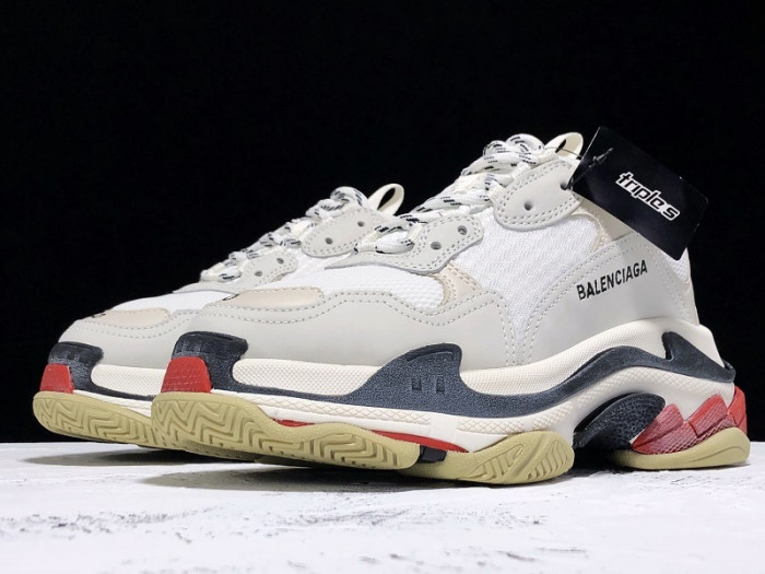 bl 17fw triple-s 2.0 cream sneakers h903p058