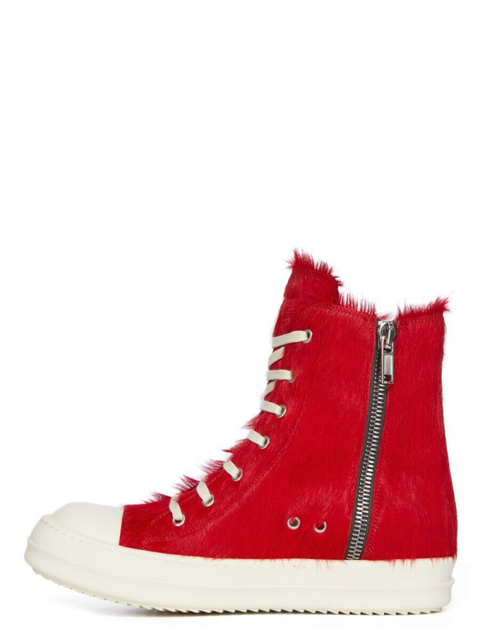 RICK OWENS GEOBASKET FUR SNEAKS 20250724