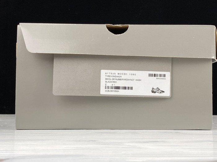 bl tyrex sneaker low top red black h903p80809